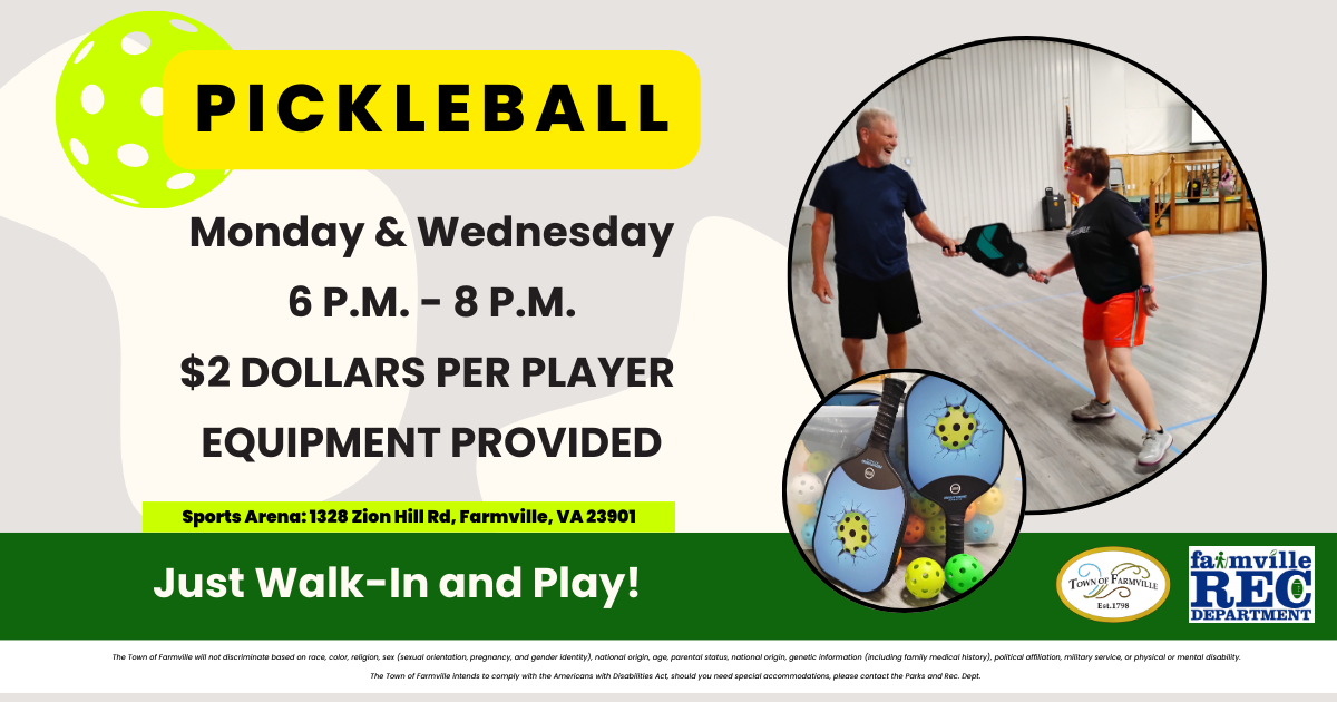 Pickleball Announcement