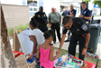 National Night Out - Police Officer with children