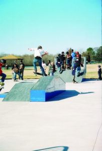 Children at Skate Park