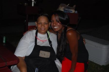 Pattie and Friend at Parkview